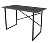 Písací stôl 60x120 cm JARNY antracit/čierna