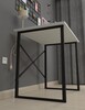 Písací stôl 60x120 cm JARNY biela
