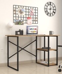 Písací stôl s policami 60x120 cm BUSTOS borovica