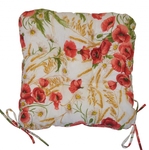 Sedák UNI motív vlčie maky