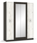 Šatníková skriňa 4D ATHOS wenge/dub kraft
