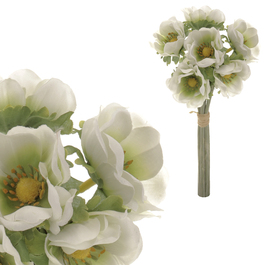 KUM3414-WH - Puget 6 anemón, farba biela.