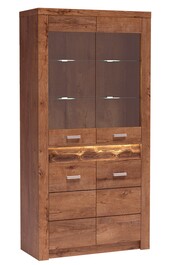 Vitrína INDIANAPOLIS I-3 jaseň svetlý