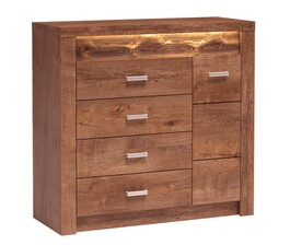 Komoda INDIANAPOLIS I-17 jaseň svetlý