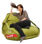 Sedací vak 189x140 comfort s popruhmi green frog