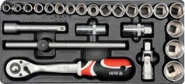 YATO YT-5537 Vložka do zásuvky - gola sada 24ks počet nástrojov ks24vložka do zásuvkyPVC