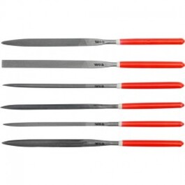 YATO YT-6161 Sada pilníkov ihlových 4 x 160 mm 6 ks materiálložisková oceľ GCR15