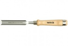 YATO YT-6248 Náradie Kvalitné dláto Yato šírka 20 mm s drevenou rukoväťou. Dláto je vyrobené z kvalitnej chrómvanádiovej zliatiny ocele CrV60 a vytvrdené...