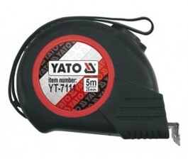 YATO YT-7111 Meter zvinovací 5 mx 25 mm autostop dĺžka m5 mšířka mm25 mm
