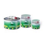BOLL 002002 Univerzálny tmel 750g Univerzálny polyesterový tmel k vyplneniu tak veľkých aj malých úbytkov Ideálne sa hodí k ručnému a mechanickému br