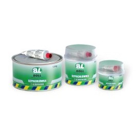 BOLL 002017 Tmel s hliníkom 750g Polyesterový tmel s prídavkom hliníkového prachu slúži na vyplnenie veľkých úbytkov v povrchoch rôzneho druhu Vyznaču