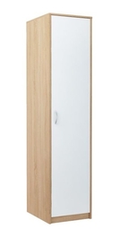 Šatník VIKA 1D dub sonoma / biela