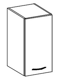 W30 horná skrinka jednodverová CHAMONIX II