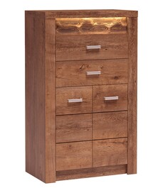 Komoda INDIANAPOLIS I-6 jaseň svetlý