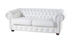 Trojsedák CHESTERFIELD koža