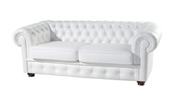 Trojsedák CHESTERFIELD koža