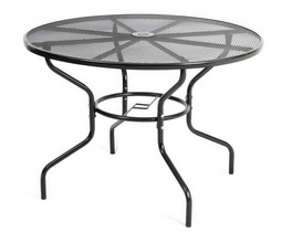 Záhradný stôl LUTYCH čierna