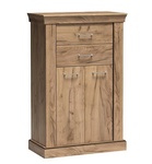 GOLETA komoda A3 2D2S farba dub kraft gold