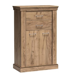 GOLETA komoda A3 2D2S farba dub kraft gold