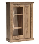 GOLETA A12 vitrína 2D barva dub kraft zlatý