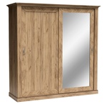 GOLETA A211 šatníková skriňa farba dub kraft zlatý