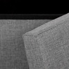 TAB-461 GREY2 - Taburet s úložným priestorom, látka sivá