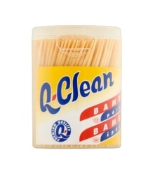 Q Clean Špáradlá bambus dvojhrotový 500ks