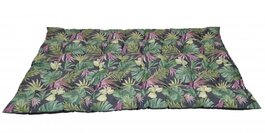 Matrac záhradný MAXI 180x115 cm - motív monstera