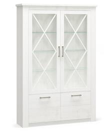 Vitrína dvojdverová POLINA farba borovice andersen