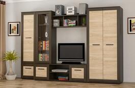 Obývacia zostava MODICA wenge/dub sonoma