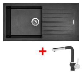 Drezy PERFECTO 1000 Metalblack + Mix 3 P GR