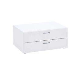 Komoda 2S GALET biela