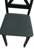 Jedálenská čalúnená stolička BINGO farba čierna/poťah Moric 8