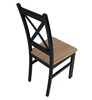 Jedálenská stolička BINGO farba čierna/artisan