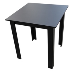 Jedálenský stôl TOMEK 70x70 cm čierna