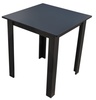 Jedálenský stôl TOMEK 70x70 cm čierna