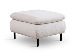 Čalúnený taburet GORDON látka Cloud 70 nohy čierne