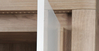 Komoda 3S LABRO dub ribbeck/biela lesk