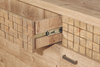 Komoda 2D2S NATURAL N6 dub ribbeck / cube