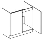 D80ZL dolná skrinka pod drez GOBI