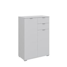 Komoda 2D2S vysoká BORJA biela