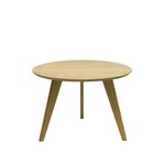 BRADOP Konferenčný stôl ANDY 70x70 masív dub