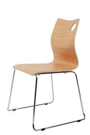 BRADOP Jedálenská stolička DÁŠA buk (stohovateľná)