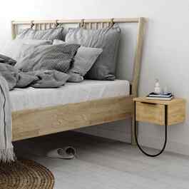 NEMEA, nočný stolík, dub