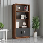VARNUM office knižnica, baroko/antracit