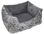 Pelech AXIN Deluxe motív hnedé listy - 58x48 cm