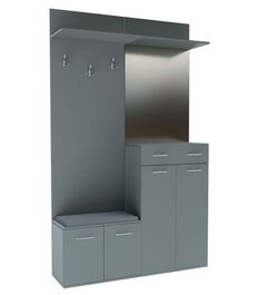 ARMADI II predsieňová stena šedá činčila