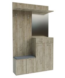 ARMADI II predsieňová stena dub kraft sivý