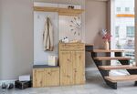 ARMADI II predsieňová stena dub artisan/biela