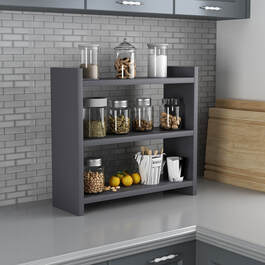 FOSTER kuchynský regál, antracit